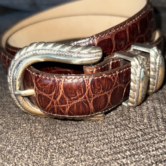 🖤VINTAGE LEATHER BELT - Picture 4 of 4